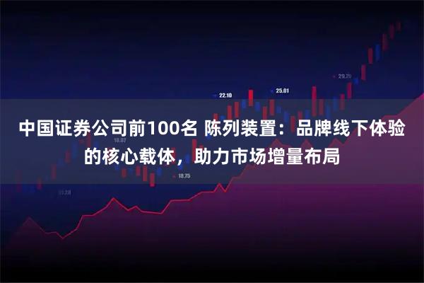 中国证券公司前100名 陈列装置：品牌线下体验的核心载体，助力市场增量布局